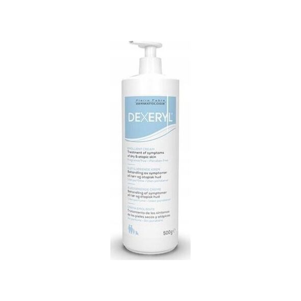 Ducray Dexeryl Emollient Kreminis Dry Skin 2x, 500g