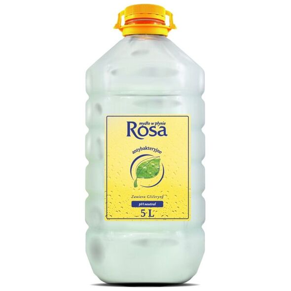 ROSA Mydło w płynie antybakteryjne białe, 5 l
