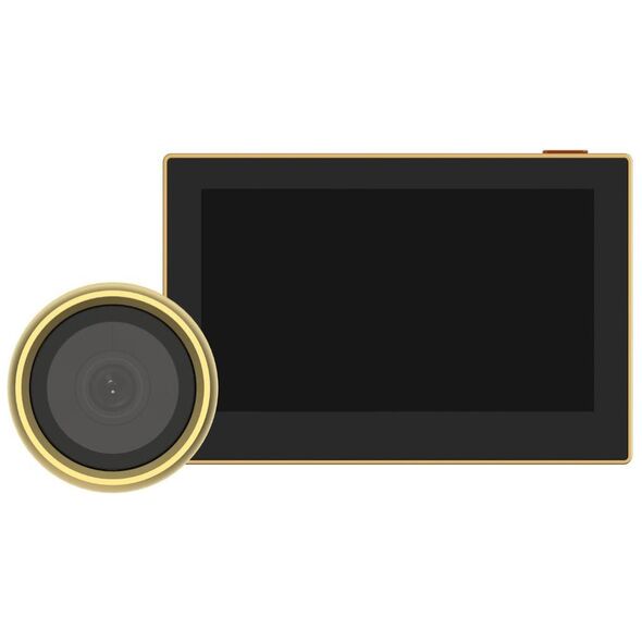 Ezviz Wireless Peephole Door Viewer HP2 Gold (EZVHP2GOLD) έως 12 άτοκες Δόσεις