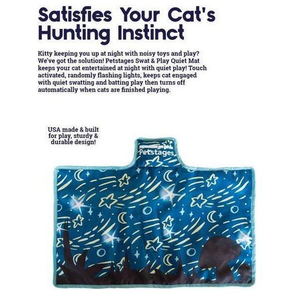 Petstages Petsatges Cicha Nocna Mata 39cm, zabawka dla kota