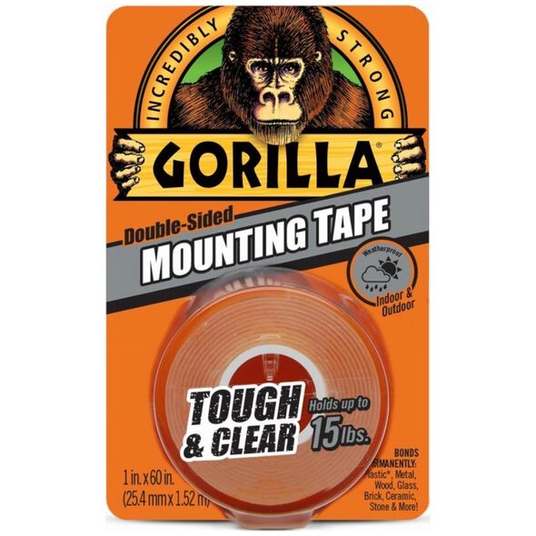 Gorilla Sports Gorilla HD Mounting Tape - 25,4mm - 1,52 m. 13939991 5704947004255