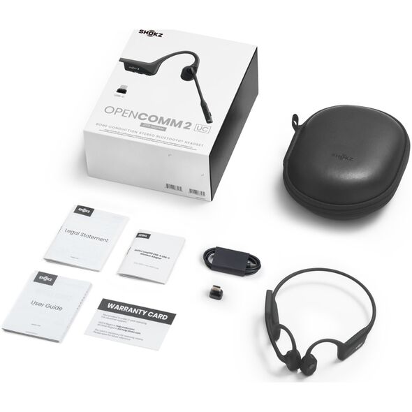 SHOKZ OPENCOMM2 UC 2025 UPGRADE/HEADSET WITH NOISE CANCEL MIC D