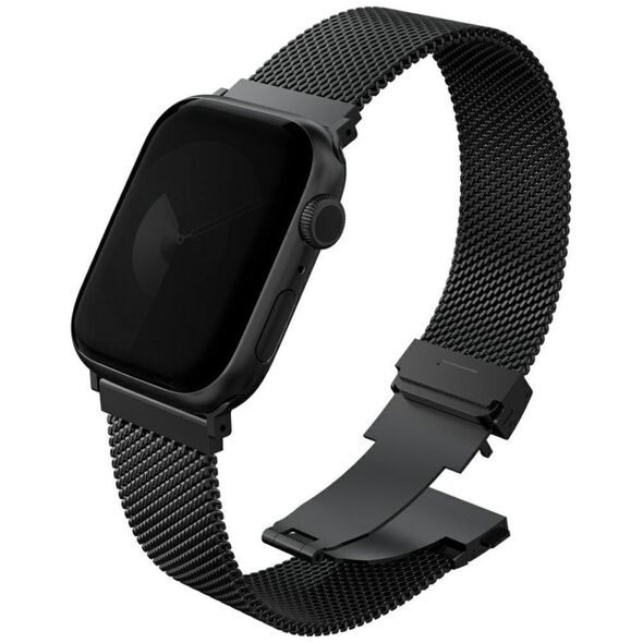UNIQ Dante Pro Strap for Apple Watch 42/41/40mm Stainless Steel Graphite Black