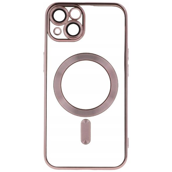 OEM Futerał ELECTRO MAG COVER kompatybilny z MagSafe do IPHONE 16 Plus złoty róż