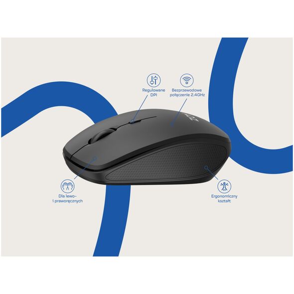 Mysz ZOY ZMS28 czarna