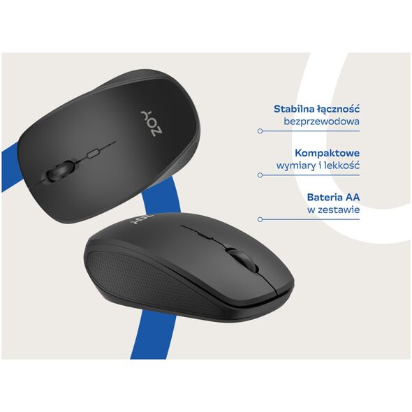 Mysz ZOY ZMS28 czarna