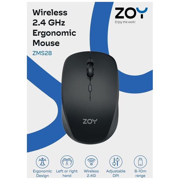 Mysz ZOY ZMS28 czarna