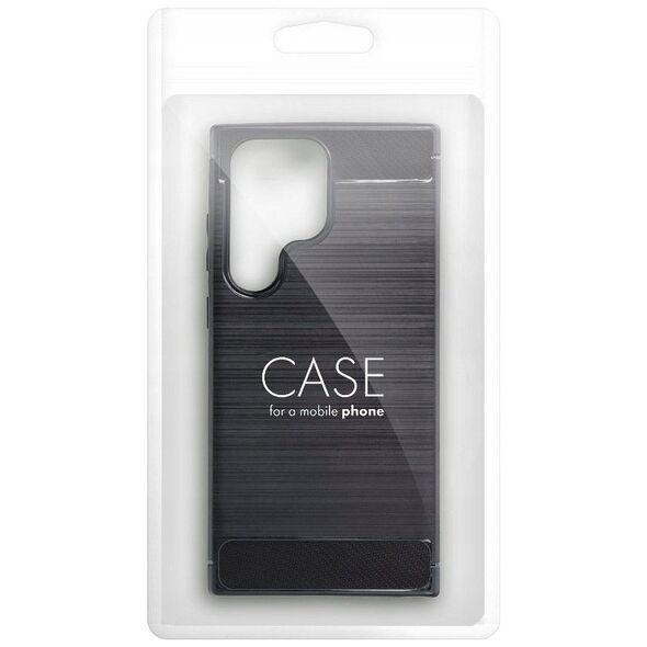 ETUI CARBON CASE DO SAMSUNG M55 CZARNA NAKŁADKA ETUI PLECKI