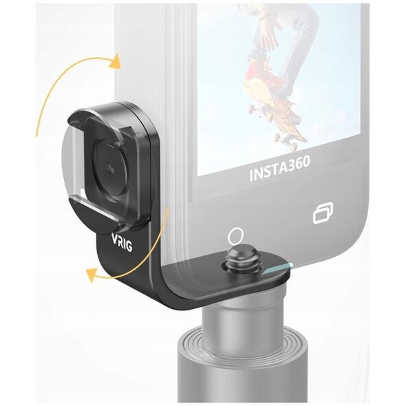 Adapter Uchwyt Mocowanie na 1/4'' Stopka ISO do Insta360 X4 X3 X 4 3 One X2 / AC 22