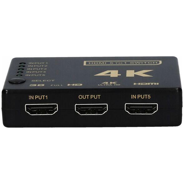Pawonik SWITCH 5x HDMI PRZEŁĄCZNIK ROZDZIELACZ ULTRA HD 4K