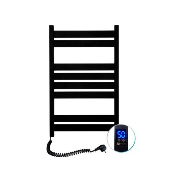 Navin Electric στεγνωτήριο πετσετών Navin Largo 500*800 Αισθητήρας αριστερά μαύρος 13205034 1224415350805