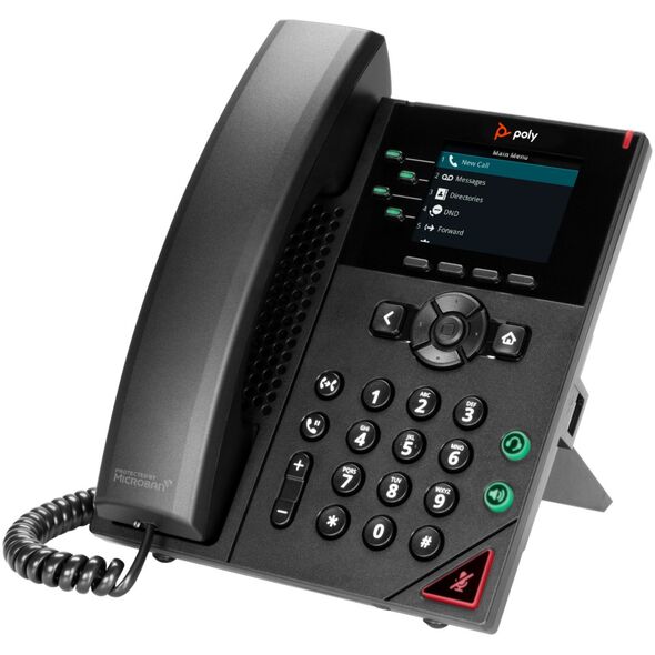 Telefon HP HP Poly VVX 250 4-Line IP Phone and PoE-enabled-WW