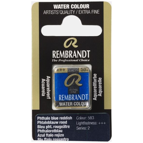 Artequipment Rembrandt Watercolor Pan 1 τεμάχιο Phthalo Blue Reddish 583 13801105 8712079051181