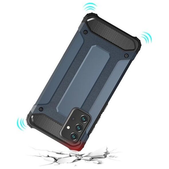 Pancerne hybrydowe etui Hybrid Armor pokrowiec na Samsung Galaxy A26 - niebieskie