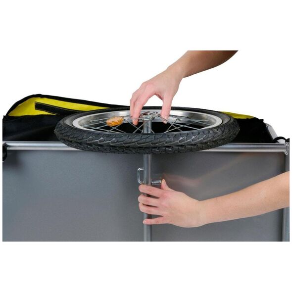 PRZYCZEPKA ROWEROWA 70x65x30CM DO 40KG DUNLOP