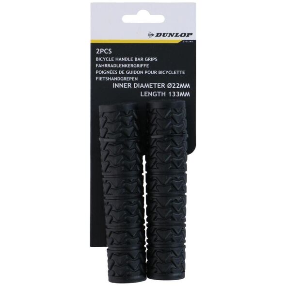 CHWYTY RĄCZKI GRIPY KIEROWNICY 132MM DUNLOP