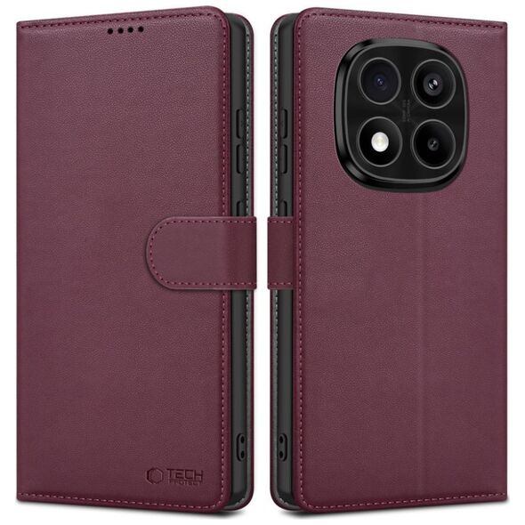 TECH-PROTECT WALLET XIAOMI REDMI NOTE 14 PRO 5G / PRO+ PLUS 5G / POCO X7 5G MULBERRY