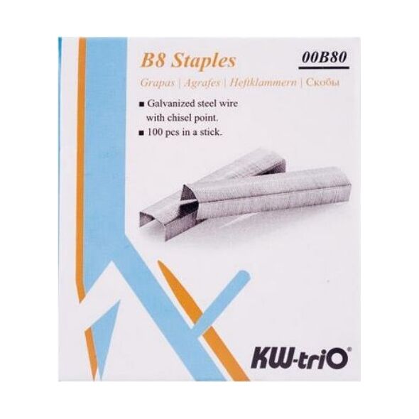KW-TRIO Συρραπτικά KW-triO B8 0B80 1000 τμχ 11244091 4714218000320