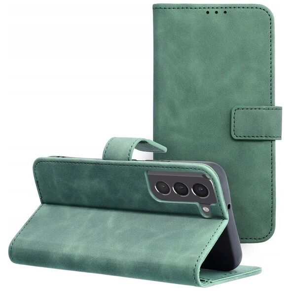 ForCell Kabura Forcell TENDER Book do SAMSUNG Galaxy S22 zielony