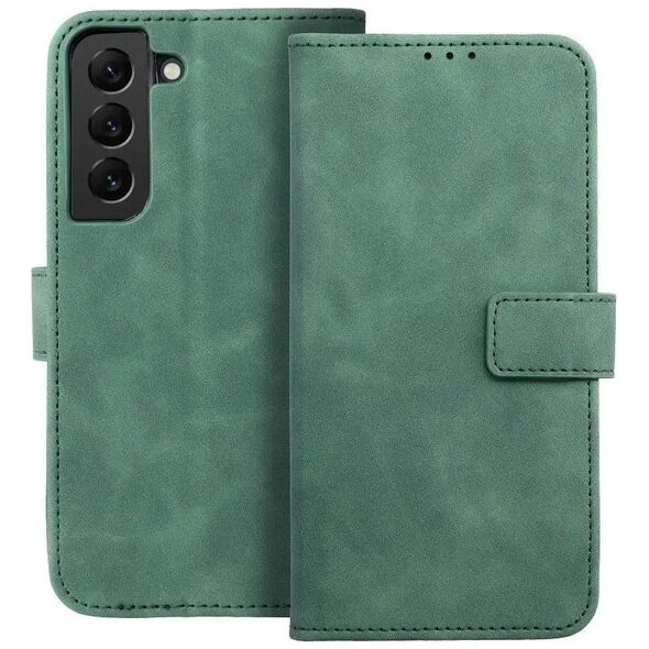 ForCell Kabura Forcell TENDER Book do SAMSUNG Galaxy S22 zielony