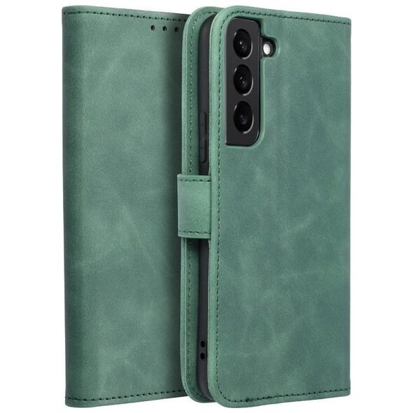 ForCell Kabura Forcell TENDER Book do SAMSUNG Galaxy S22 zielony
