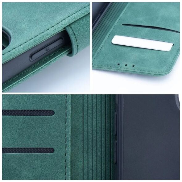 ForCell Kabura Forcell TENDER Book do SAMSUNG Galaxy S22 zielony