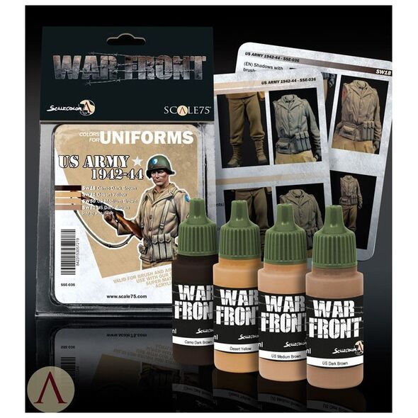 Scale75 Scale 75: US Army 1942-1944 Paint Set 11640161 8423153057219