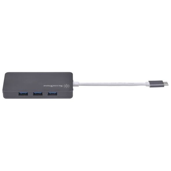 Προσαρμογέας USB SilverStone SilverStone SST-EP14C - USB 3.1 Type-C Gen1 auf HDMI, 3x USB 3.1 Gen 1 Type-A, 1x USB 3.1 Gen 1 Type-C (φόρτιση PD 2.0) 13333503 4710007226612