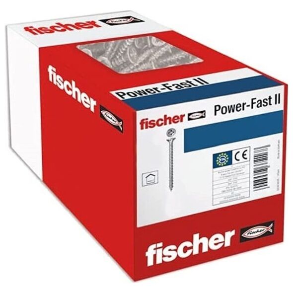 Fischer Medsraigciai PZ2 4.5X35 baltai cinkuoti, 500 vnt. 10408337 4048962371574