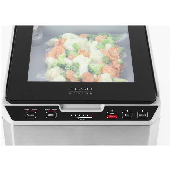 Caso Caso | Chamber Vacuum sealer | VacuChef 40 | Power 280 W | Nerūdijantis plienas