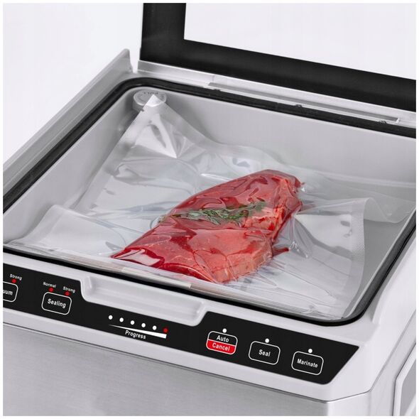Caso Caso | Chamber Vacuum sealer | VacuChef 40 | Power 280 W | Nerūdijantis plienas