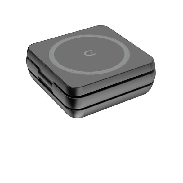 Φορτιστής 1stCOOL 1stCOOL bezdrátová skládací QI nabíječka 3v1, MagSafe, USB-C, μαύρο 14118684 8594192891376