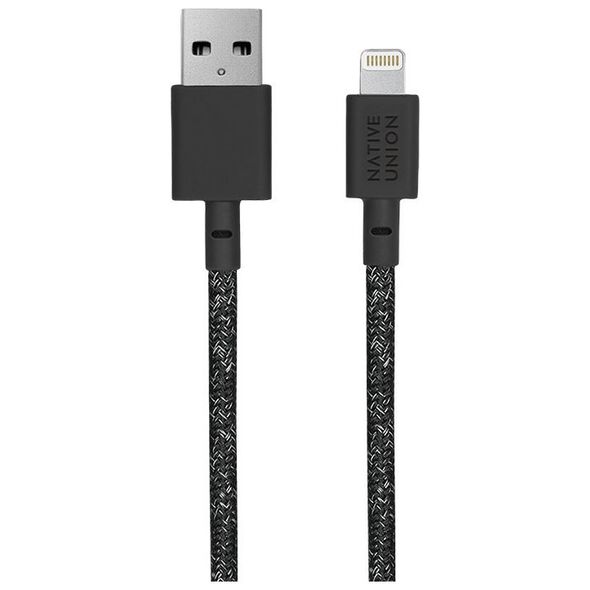 Native Union Belt Cable USB-A to Lightning 3m Black