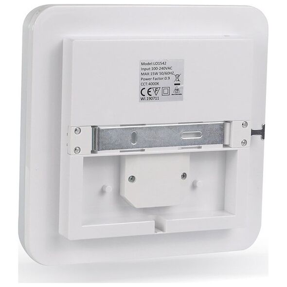Φωτιστικό οροφής Lumax Φωτιστικό οροφής LED Lumax Ambid I LO2442 24W 2050lm 840 44 τετραγωνικό 10803010 5907377256076