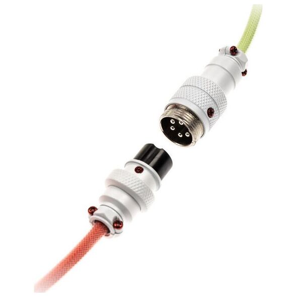 Καλώδιο USB Ducky Ducky Premicord Strawberry Frog Spiralkabel, USB Type C auf Type A - 1,8m 12573008 4711281572068