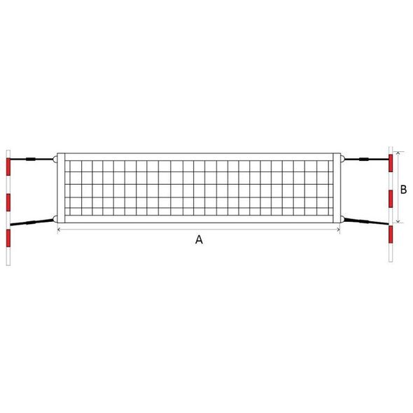 Dunlop Papl. τένις tinklas HUMBLE Econom 8,5x1m 2mm 1vnt. 13949226 2033785044578