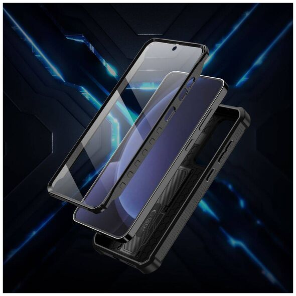 Case SAMSUNG GALAXY S25 Tech-Protect Kevlar Cam+ black 5906302321728