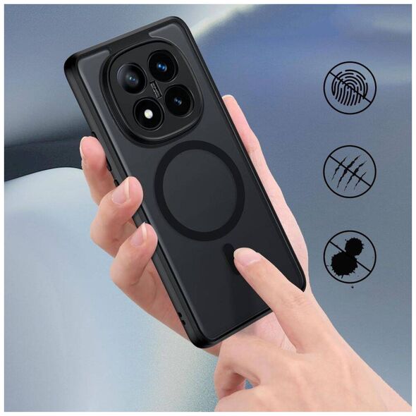 Case XIAOMI REDMI NOTE 14 PRO+ 5G Tech-Protect Magmat MagSafe Matte black 5906302361625
