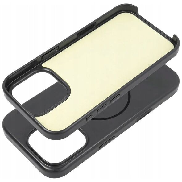 Premium Glossy Mag Cover kompatybilny z MagSafe i Camera Control button pasuje do IPHONE 16 PLUS czarny