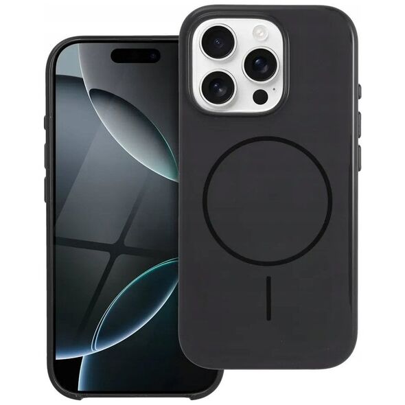 Premium Glossy Mag Cover kompatybilny z MagSafe i Camera Control button pasuje do IPHONE 16 PRO czarny