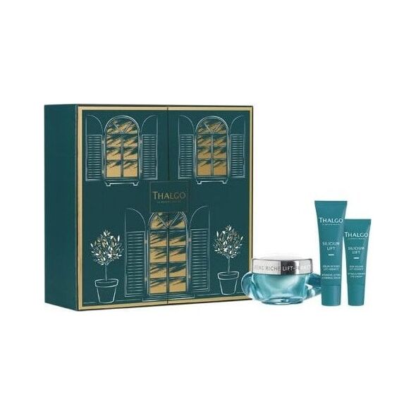 Thalgo Set Thalgo: Silicium Marine, Anti-Wrinkle, Day, Cream, For Face, 50 ml + Silicium Marine, Firming, Night, Serum, For Face, 30 ml + Silicium Marine, Day, Eye Cream, 10 ml For Women