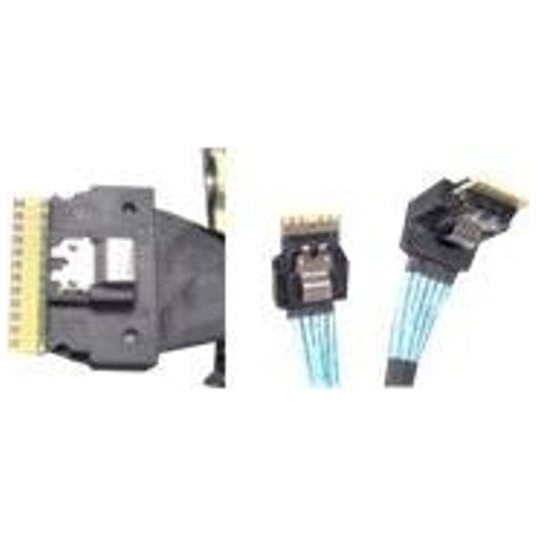 Intel Y Intel Cable Kit 2U 1x SlimSAS to 1x SlimSAS (straight) 1x SFF8654 8i to 1x SFF-8654 8i