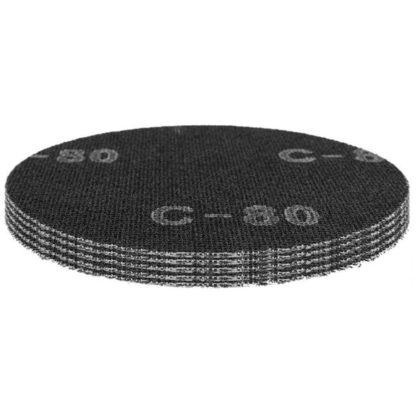 Graphite Siatka ścierna do gipsu na rzep 180 mm, K80, 5szt do szlifierki 59G263