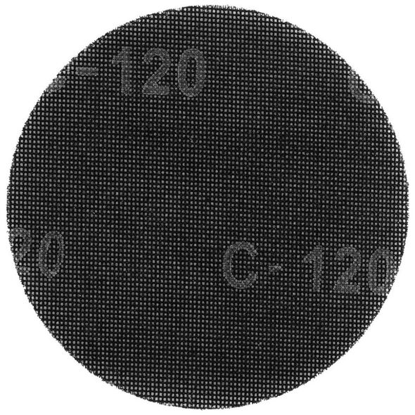 Graphite Siatka ścierna do gipsu na rzep 180 mm, K120, 5szt do szlifierki 59G263