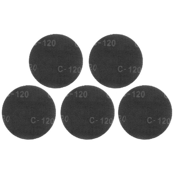 Graphite Siatka ścierna do gipsu na rzep 180 mm, K120, 5szt do szlifierki 59G263