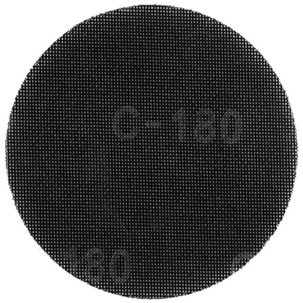 Graphite Siatka ścierna do gipsu na rzep 180 mm, K180, 5szt do szlifierki 59G263