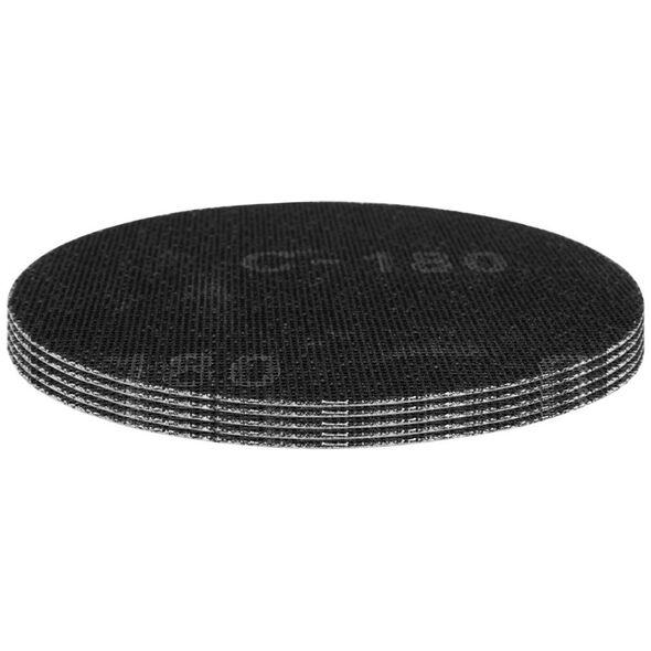 Graphite Siatka ścierna do gipsu na rzep 180 mm, K180, 5szt do szlifierki 59G263