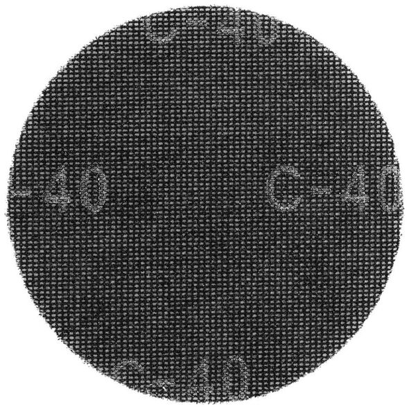 Graphite Siatka ścierna do gipsu na rzep 180 mm, K40, 5szt do szlifierki 59G263