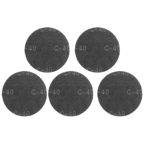 Graphite Siatka ścierna do gipsu na rzep 180 mm, K40, 5szt do szlifierki 59G263