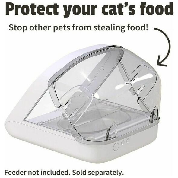 Trixie Sure Petcare Microchip Pet Feeder Rear Cover